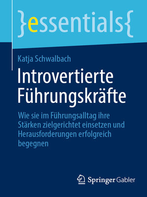 cover image of Introvertierte Führungskräfte